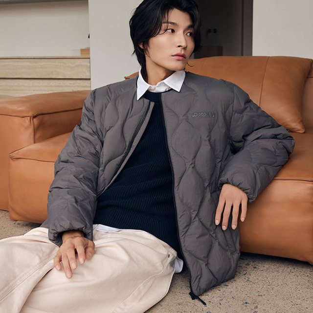 유니 픽토르U 뉴퀼팅 다운 경량패딩 (D/GREY)