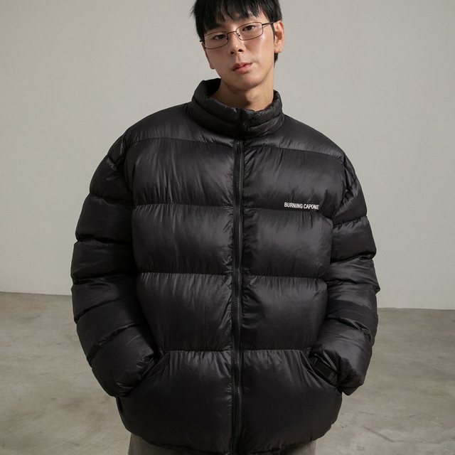 BC 유틸리티 푸퍼 패딩점퍼 (BLACK)