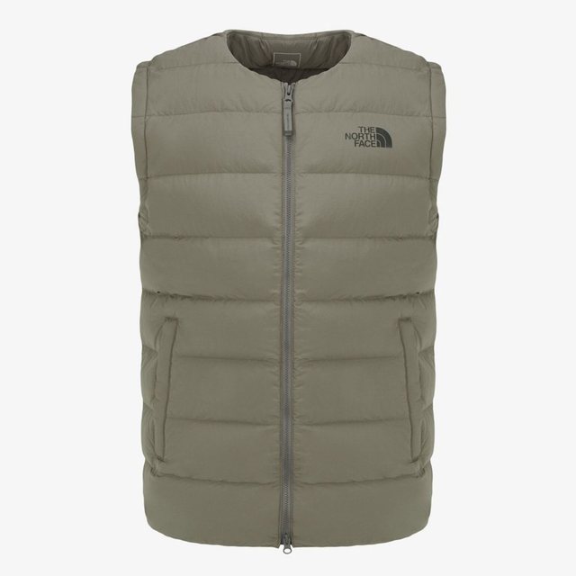 NV1DR54B 남성 포플러 다운 베스트 (RDS) GRAYISH_KHAKI