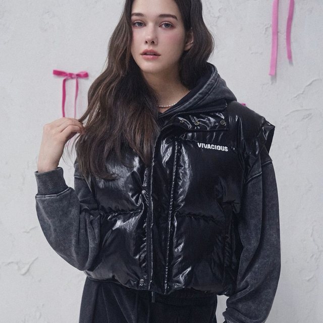 Joie Puffer Vest BLACK