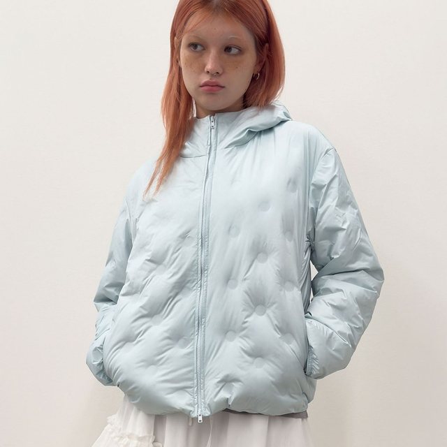 Bonded Dot Down Jacket [Blue]
