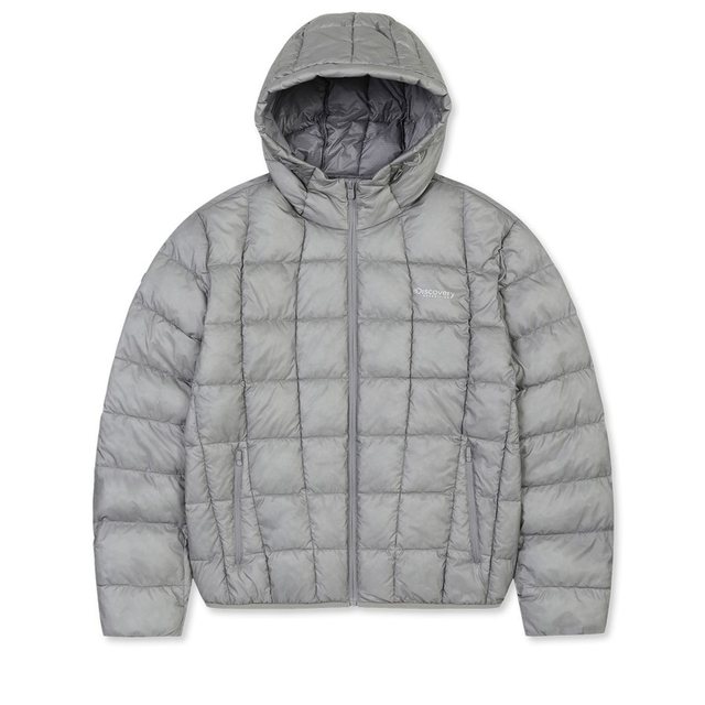 남성 올버트 후드 경량 패딩자켓 (GREY)