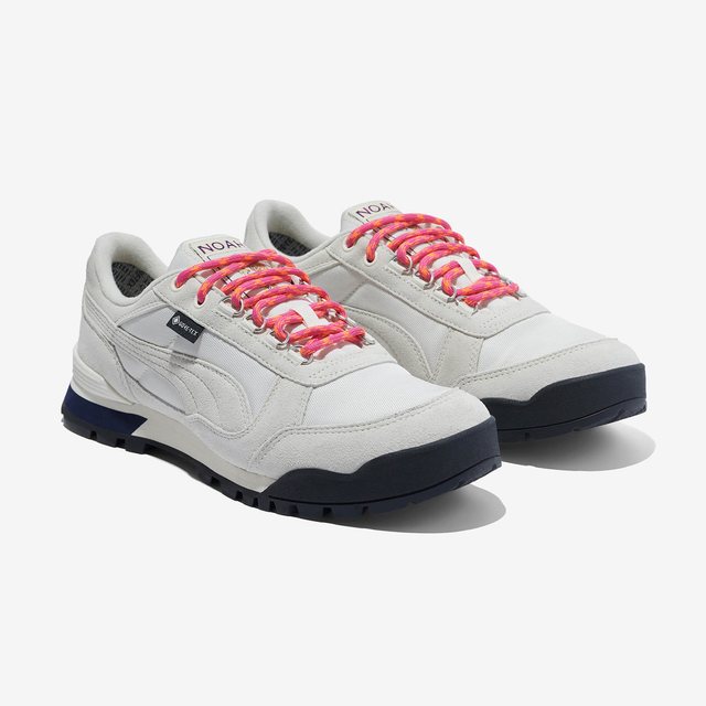 (U) 푸마 X 노아 RDR 로우 GTX 화이트 베이퍼 그레이 RDR Lo GTX Noah Warm White-Warm White-Vapor Gray